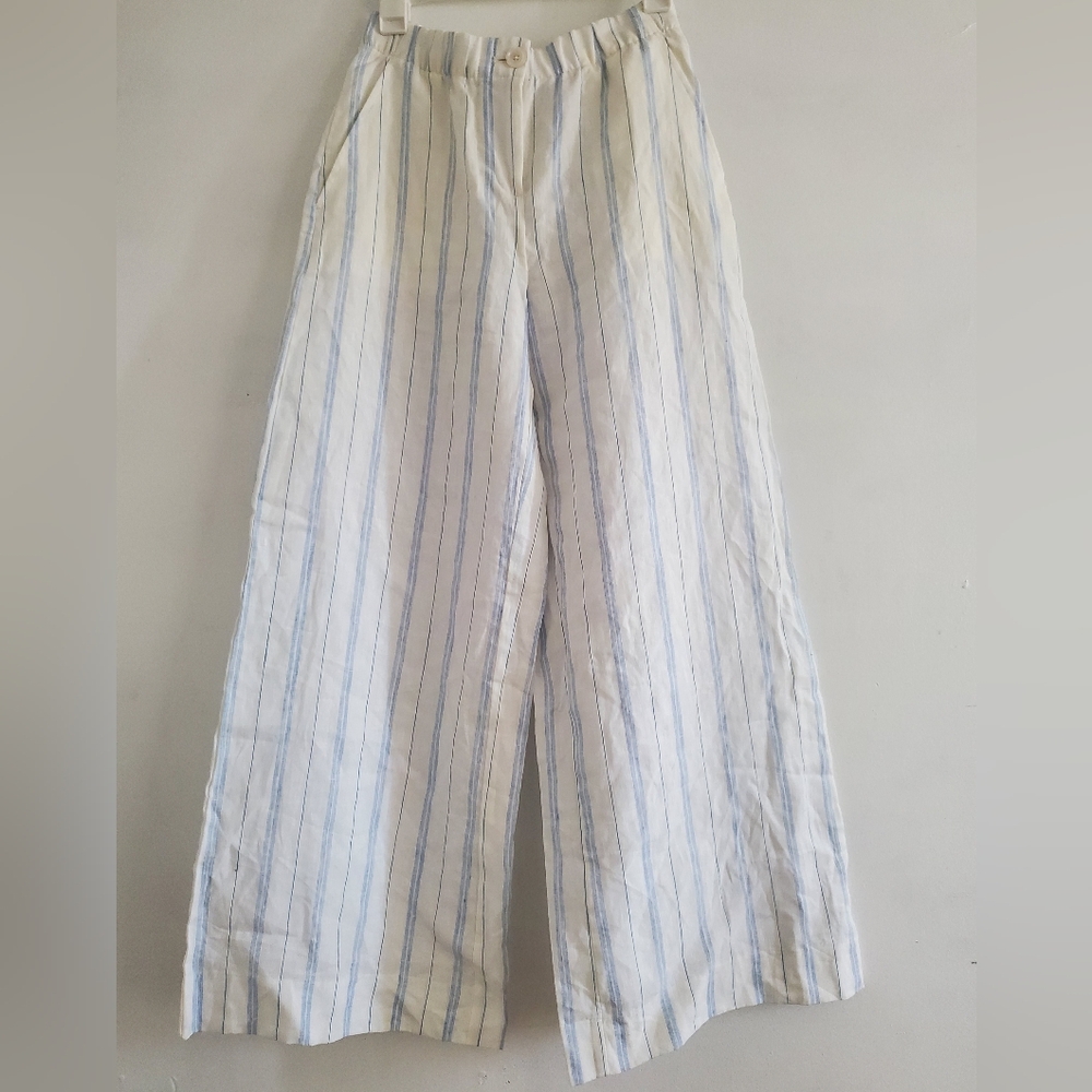 NWT Banana Republic Linen Wide Leg Pants XS